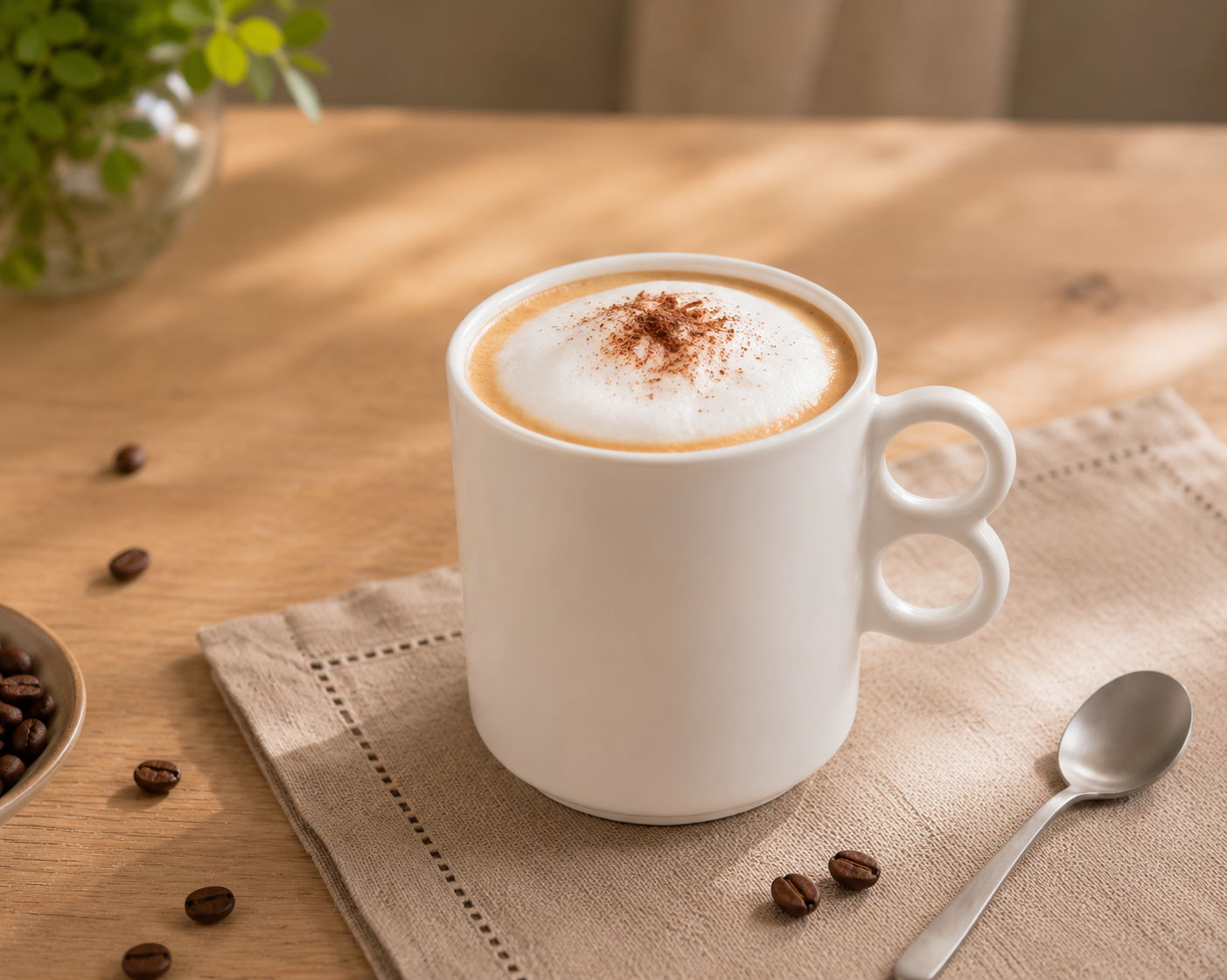 Mio Cappuccino con tazza Mug adatta al microonde