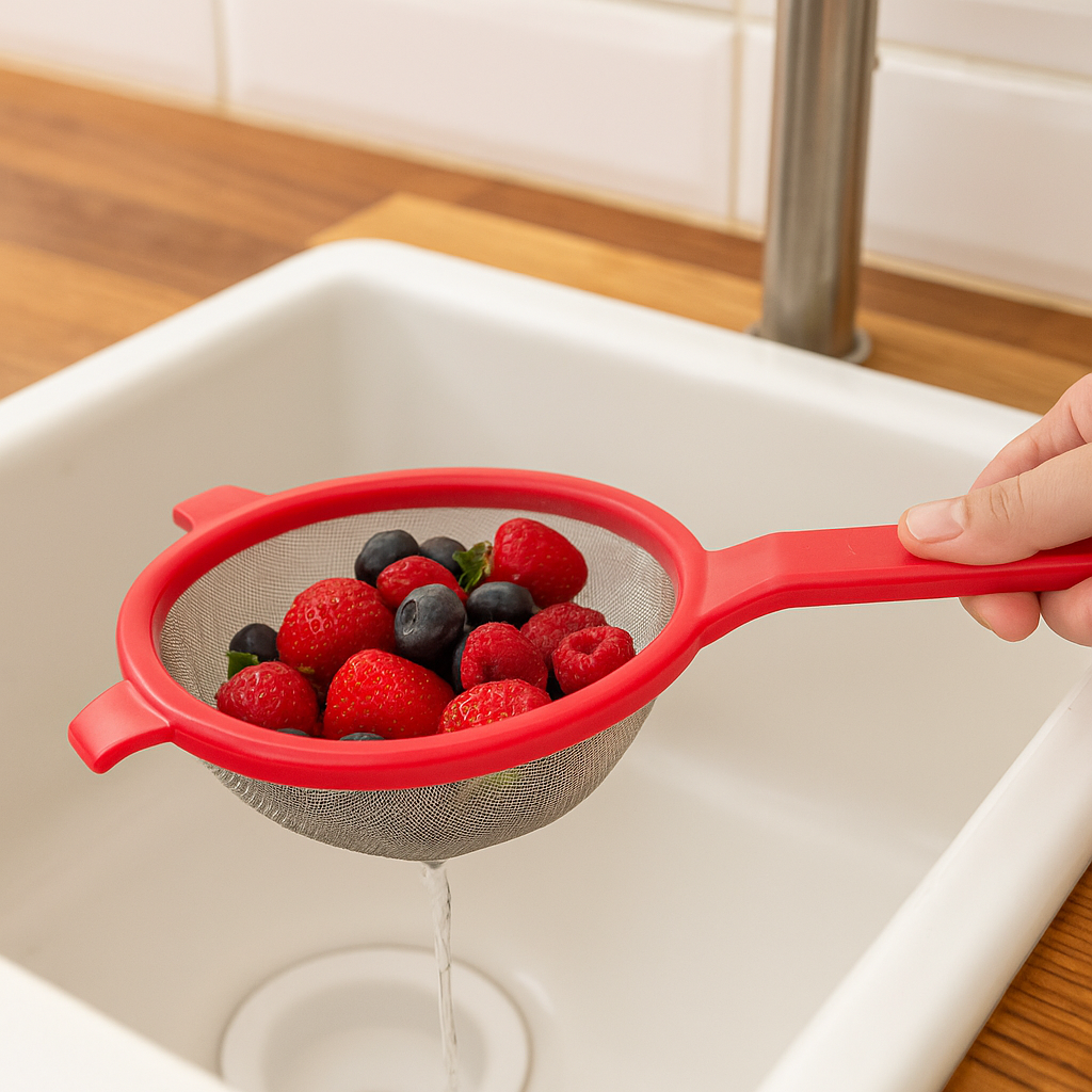 Colino plastica rete acciaio inox aisi 304 cm.12