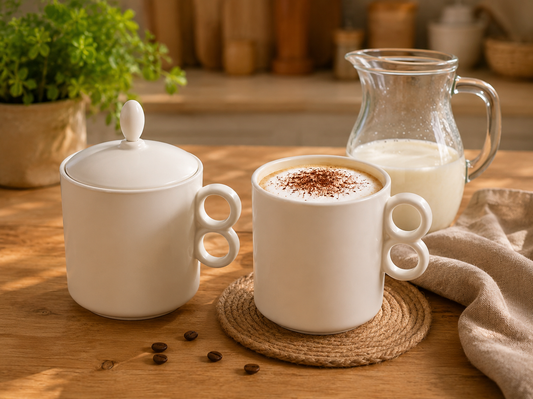 Mio Cappuccino con tazza Mug adatta al microonde