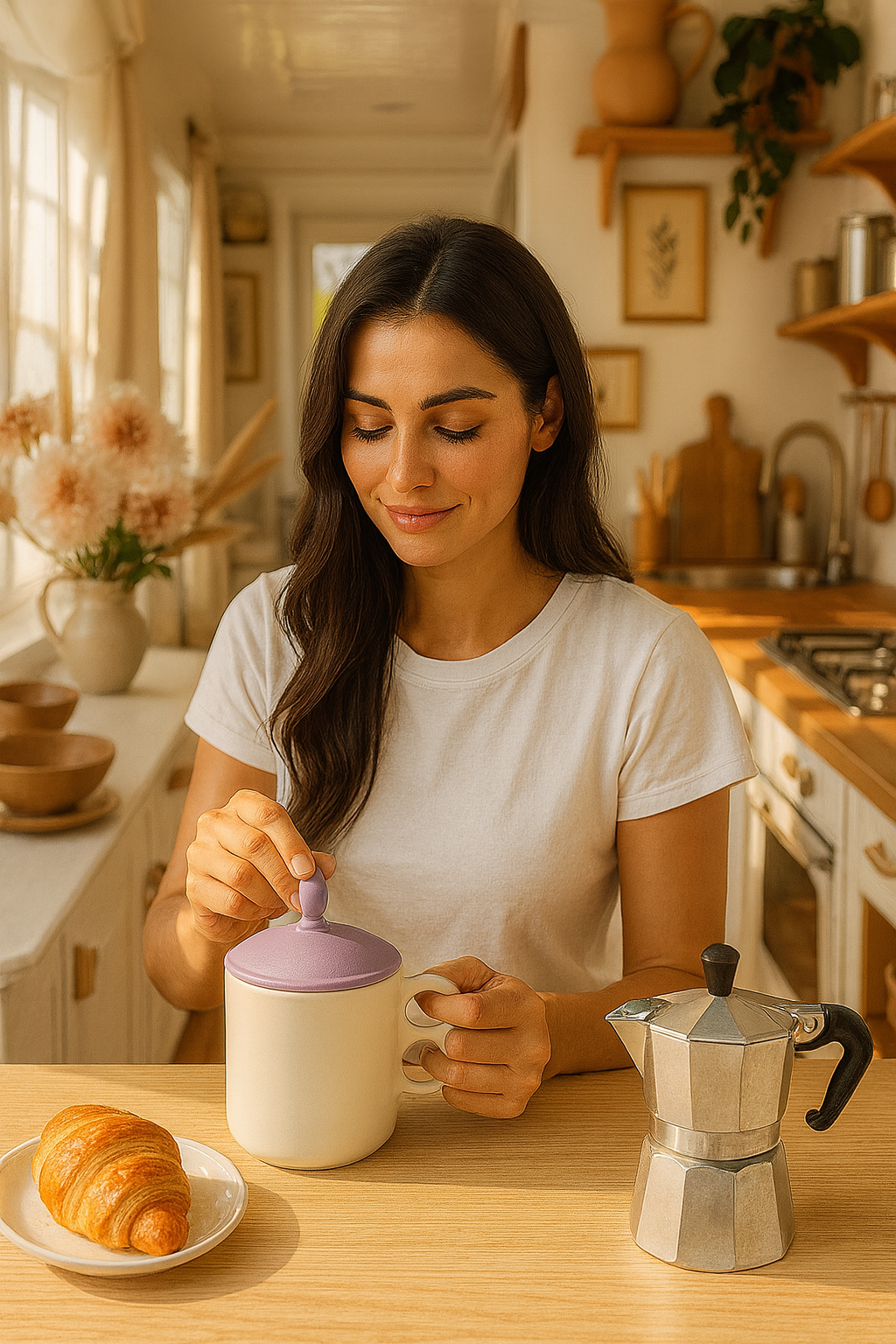 Mio Cappuccino con tazza Mug adatta al microonde