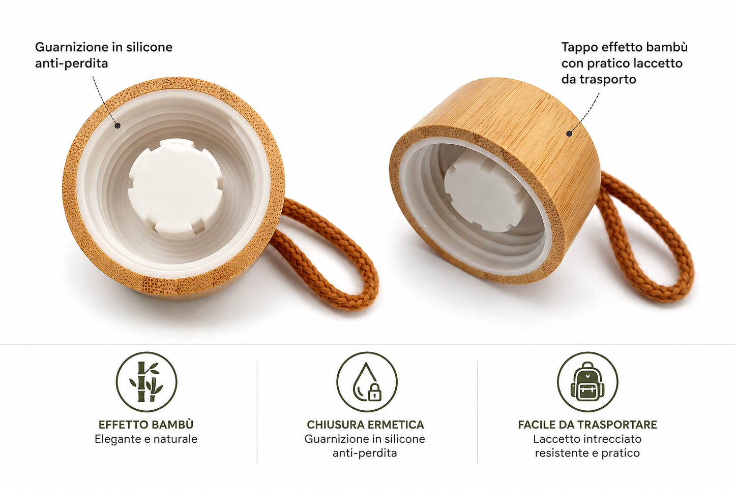 Bottiglia Motivazionale in Vetro Borosilicato 1 Litro
