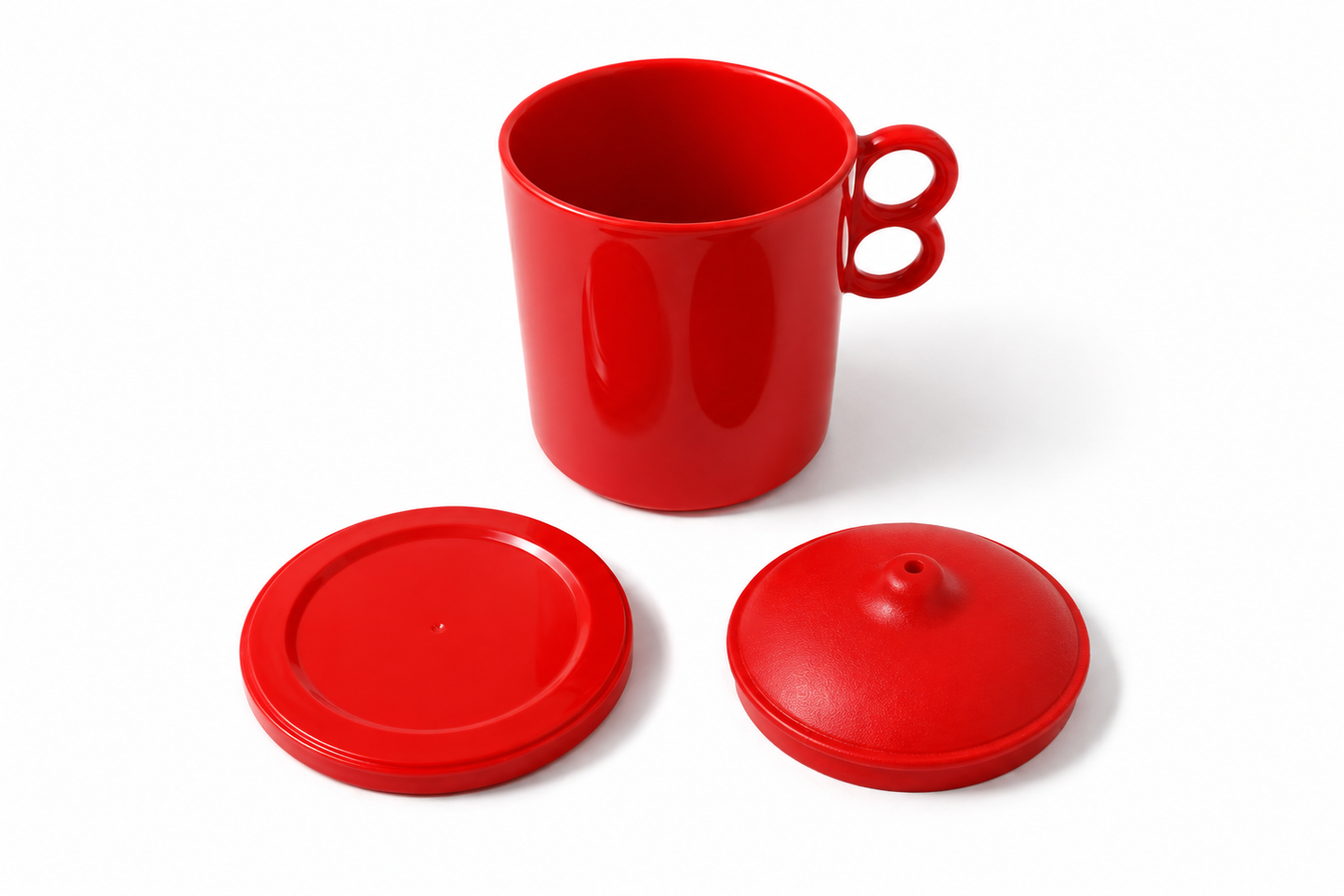 MIA MUG TAZZA MULTIUSO CON DOPPIO COPERCHIO