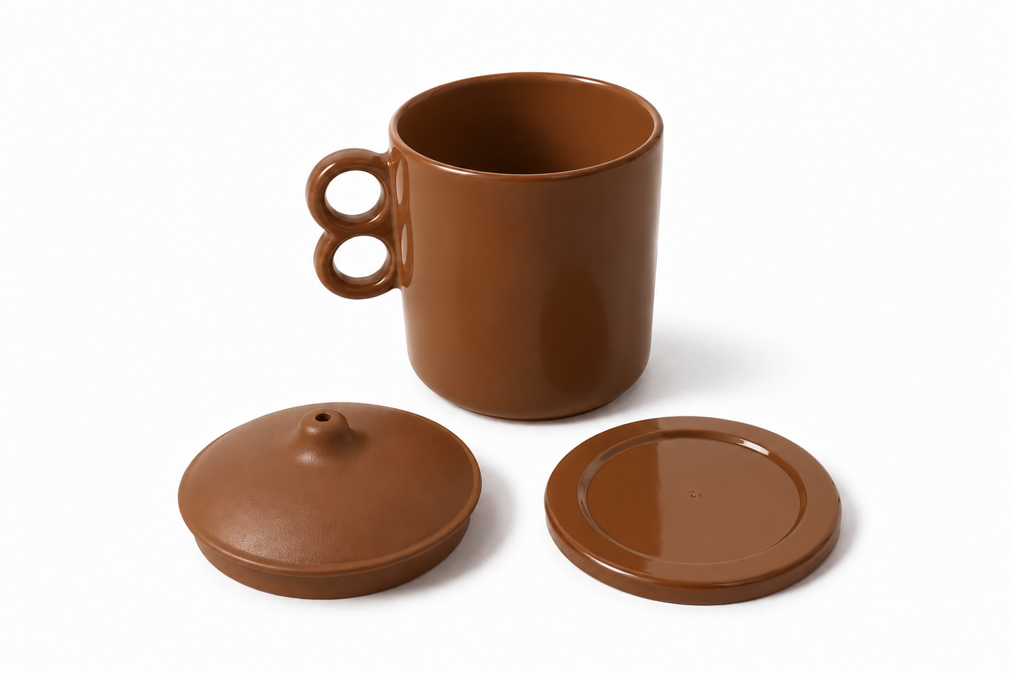 MIA MUG TAZZA MULTIUSO CON DOPPIO COPERCHIO