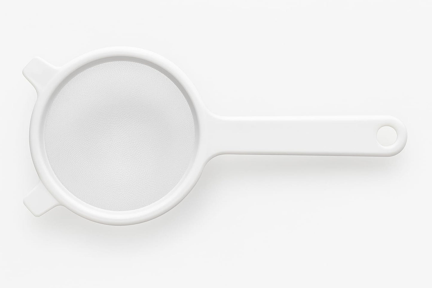 Colino plastica con rete a maglia fine in poliestere cm.12