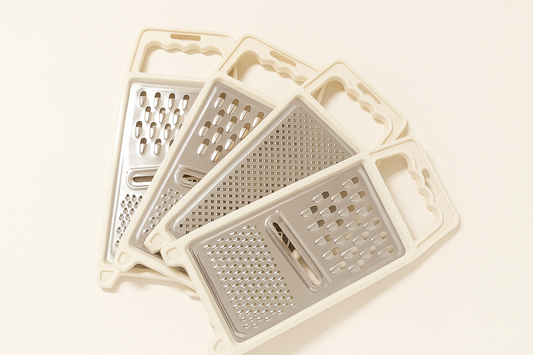 Grattugia multifunzione 3 in 1 – plastica bio-based da fonti rinnovabili