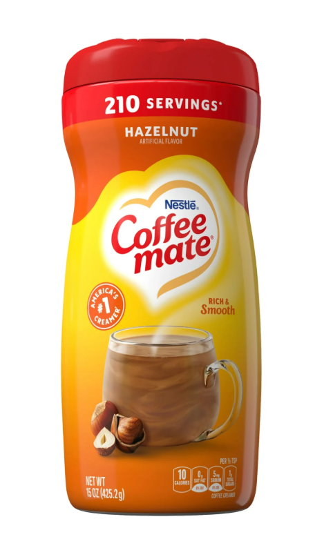 Creamer per caffè al gusto Nocciola (Preordine)